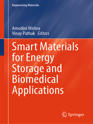 cover image of Smart Materials for Energy Storage and Biomedical Applications